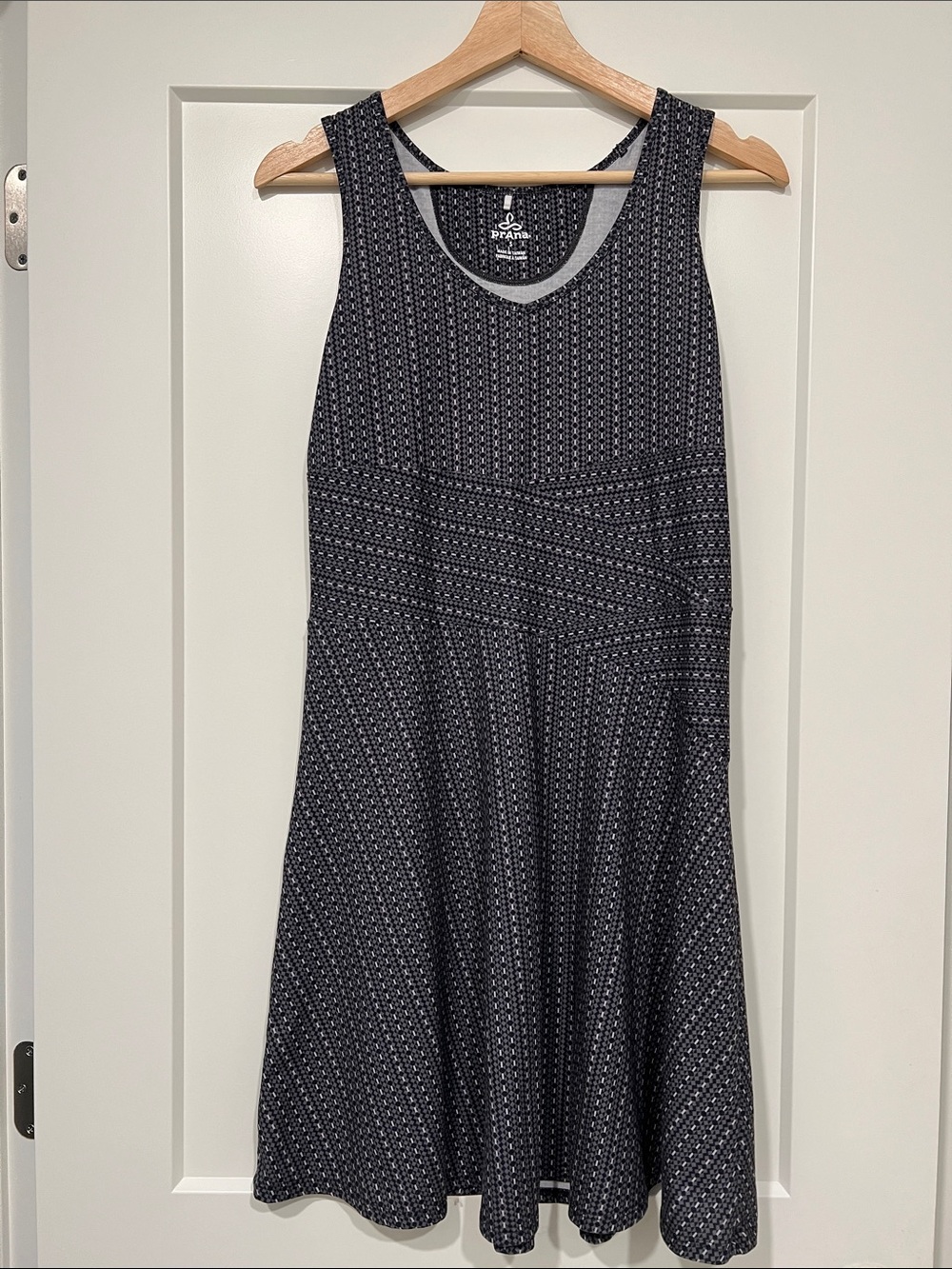 Prana Patterned Sleeveless Midi Dress